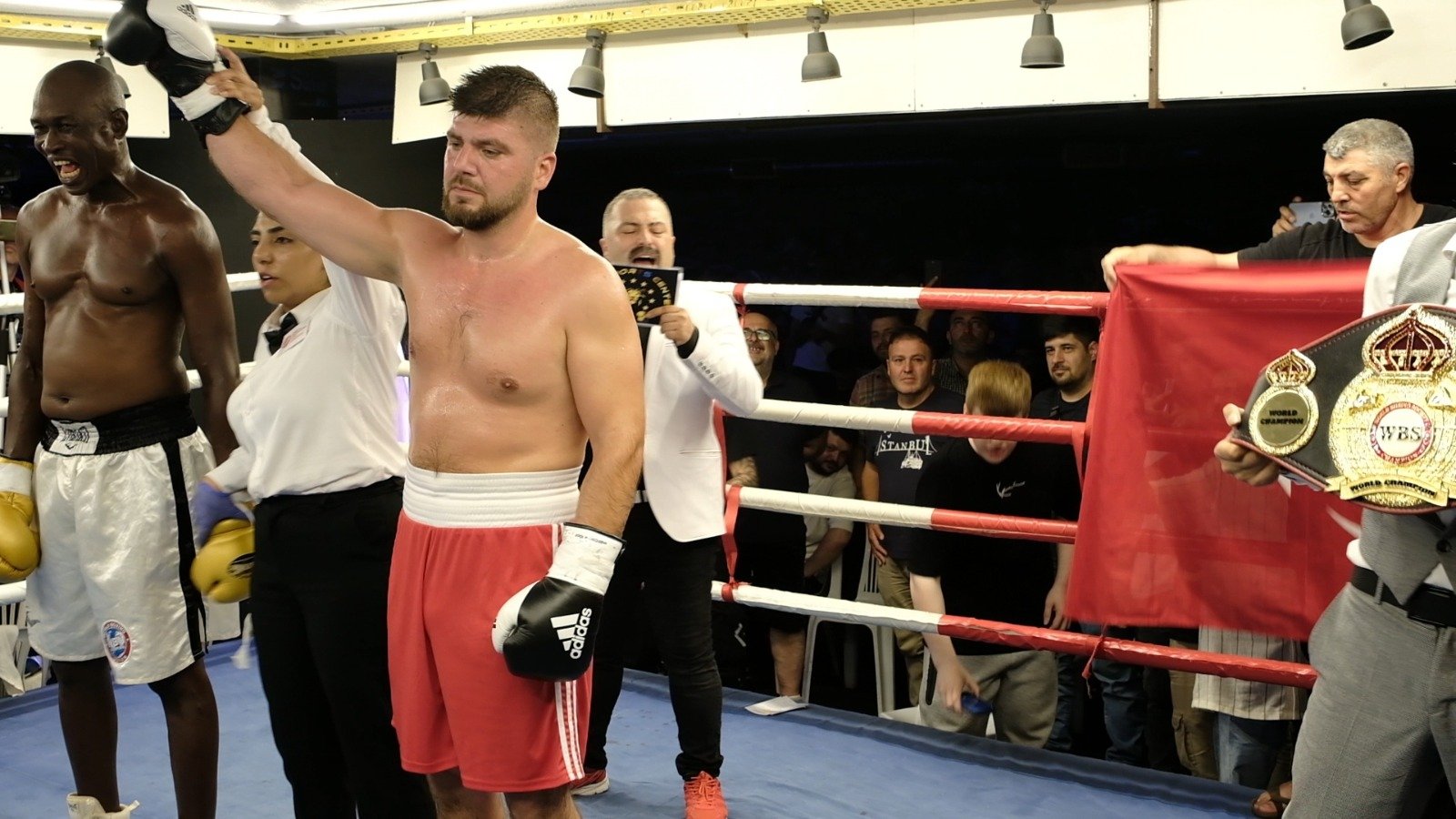 The new WBS World Heavyweight champion Bilal Kara